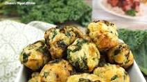 Kale and Potato Nuggets Kale and Potato Nuggets