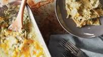 Unwrapped Chicken Enchiladas with Cilantro Cream Sauce Unwrapped Chicken Enchiladas with Cilantro Cream Sauce