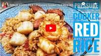 Ninja Foodi Rice Low Country Red Rice with Shrimp and Scallops Ninja Foodi Rice Low Country Red Rice with Shrimp and Scallops