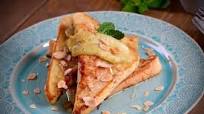 Receta de Tostadas Francesas con Plátano Receta de Tostadas Francesas con Plátano