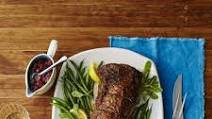 Roast Pork with Spiced Cherry Sauce Recipe Roast Pork with Spiced Cherry Sauce Recipe
