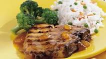 Peach-Dijon Pork Chops Peach-Dijon Pork Chops