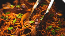 Spicy Korean Beef Noodles Spicy Korean Beef Noodles