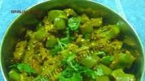 Green Brinjal Sabzi Green Brinjal Sabzi