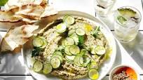 Simple zucchini baba ganoush and rum spritz recipe Simple zucchini baba ganoush and rum spritz recipe