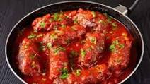 Pork Braciole in Tomato Sauce Recipe Pork Braciole in Tomato Sauce Recipe
