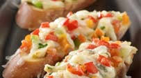 Crabby Pico De Gallo Bruschetta Crabby Pico De Gallo Bruschetta
