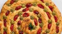 Olive & rosemary focaccia bread Olive & rosemary focaccia bread