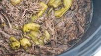 Slow Cooker Pepperoncini Beef aka Drip Beef Slow Cooker Pepperoncini Beef aka Drip Beef