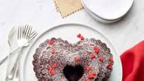 Heart-Shaped Red Velvet Bundt Cake Heart-Shaped Red Velvet Bundt Cake