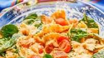 Chicken and Hummus Pasta Chicken and Hummus Pasta