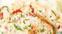 Creamy Sun Dried Tomato Smothered Keto Pork Chops Creamy Sun Dried Tomato Smothered Keto Pork Chops