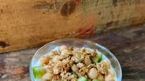 Savory Greek yogurt parfait with a cucumber chickpea salad Savory Greek yogurt parfait with a cucumber chickpea salad