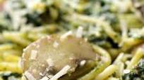 Spinach Mushroom Pesto Spaghetti Recipe by Tasty Spinach Mushroom Pesto Spaghetti Recipe by Tasty