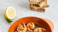 Patsy's garlic & chilli prawns Patsy's garlic & chilli prawns
