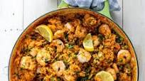 Easy garlic butter shrimp and rice Easy garlic butter shrimp and rice