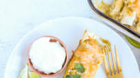 Easy Weeknight Green Chile Enchiladas Easy Weeknight Green Chile Enchiladas