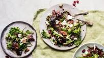 Cranberry Pecan Salad With Feta Cheese Cranberry Pecan Salad With Feta Cheese