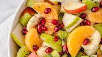 Winter Fruit Salad with Citrus Maple Dressing Winter Fruit Salad with Citrus Maple Dressing