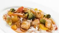 Chop suey con pollo y verduras Chop suey con pollo y verduras