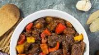 Filipino Beef Mechado: A flavorful red meaty stew Filipino Beef Mechado: A flavorful red meaty stew