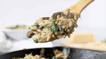 Creamy Mushroom Orzo With Spinach Creamy Mushroom Orzo With Spinach