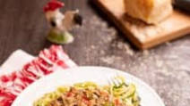 Zucchini Noodles with Ground Pork Sauce Zucchini Noodles with Ground Pork Sauce