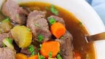 Hearty Beef Stew Recipe in a Dutch Oven Hearty Beef Stew Recipe in a Dutch Oven
