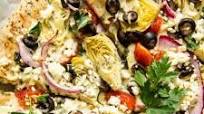 Easy Mediterranean Pizza Recipe Easy Mediterranean Pizza Recipe