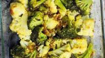 Mediterranean Roasted Broccoli and Cauliflower Mediterranean Roasted Broccoli and Cauliflower