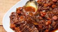 Pressure Cooker Jewish-Style Braised Brisket With Onions and Carrots Pressure Cooker Jewish-Style Braised Brisket With Onions and Carrots