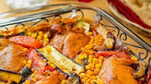 Zucchini Stew With Chicken (Khoresht Kadoo) Zucchini Stew With Chicken (Khoresht Kadoo)