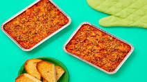 Oven-Ready Chicken Sausage Gnocchi Bake with Crispy Parm Panko & Garlic Bread (trays included) Oven-Ready Chicken Sausage Gnocchi Bake with Crispy Parm Panko & Garlic Bread (trays included)