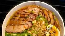 Ramen Noodle Soup With Grilled Pork Ramen Noodle Soup With Grilled Pork