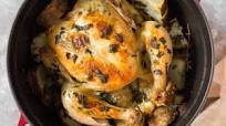 Garlic Herb Butter Roasted Chicken in a Dutch Oven Garlic Herb Butter Roasted Chicken in a Dutch Oven