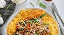 Shredded Pork Pan-fried Noodles Shredded Pork Pan-fried Noodles