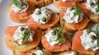 Smoked Salmon Crostini Smoked Salmon Crostini