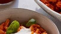 Creamy Tomato Burrata Shells Creamy Tomato Burrata Shells