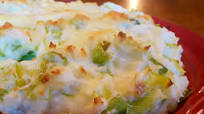 Cheesy Leek and Potato Bake Cheesy Leek and Potato Bake