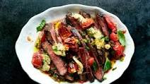 Grilled Flank Steak With Worcestershire Butter Grilled Flank Steak With Worcestershire Butter