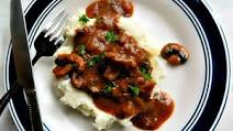 Swiss Steak with Mushroom Gravy - Instant Pot Swiss Steak with Mushroom Gravy - Instant Pot