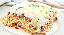 Baked Cream Cheese Spaghetti Baked Cream Cheese Spaghetti