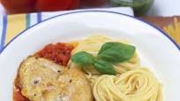 Veal Cutlets with Spaghetti (Piccata Alla Milanese) Veal Cutlets with Spaghetti (Piccata Alla Milanese)