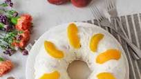 Peaches and Cream Bundt Cake Peaches and Cream Bundt Cake