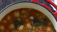 Mini Turkey Meatball Vegetable Soup Mini Turkey Meatball Vegetable Soup