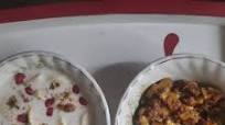 Banana Peel Stir fry And Dessert Raita Banana Peel Stir fry And Dessert Raita
