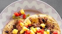 Beef & Mango Tostadas Beef & Mango Tostadas