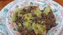 Hamburger & Cabbage Hamburger & Cabbage