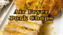 {VIDEO} Air Fryer Pork Chops (Low-Carb, Paleo, Whole30) {VIDEO} Air Fryer Pork Chops (Low-Carb, Paleo, Whole30)