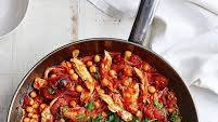 Turkey and chorizo stew with chickpeas Turkey and chorizo stew with chickpeas